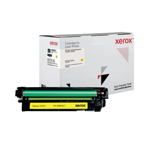 Xerox Everyday Replacement Toner Cartridge Yellow For HP CE262A 006R03677
