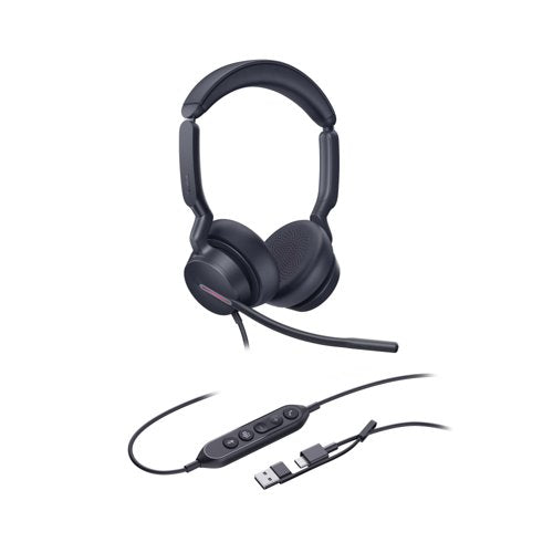 Yealink UH46 USB Wired Dual Teams Headset USB-C/A 1308182