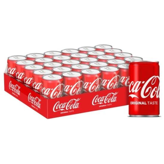 Coca Cola Cans 24x150ml - NWT FM SOLUTIONS - YOUR CATERING WHOLESALER