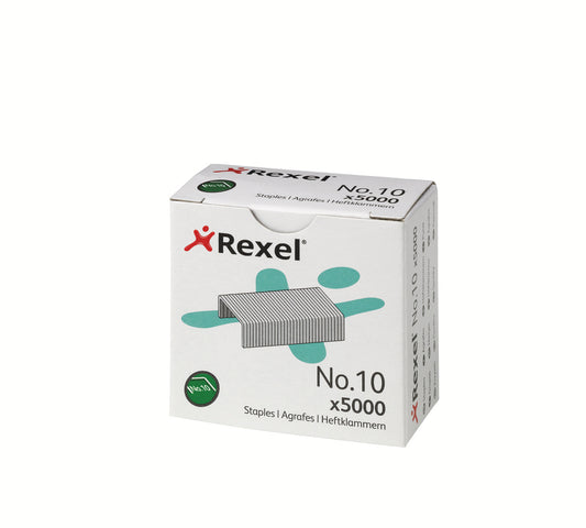 Rexel No 10 4.5mm Staples (Pack 5000) 06005 - NWT FM SOLUTIONS - YOUR CATERING WHOLESALER