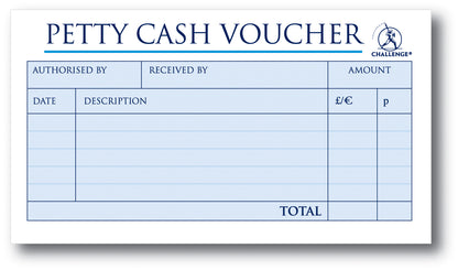 Challenge 280x141mm Duplicate Petty Cash Book Carbonless Wirebound 200 Sets - 100080052