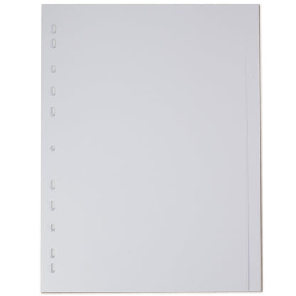 Elba Divider 10 Part A4 160gsm Card White 100204881 - NWT FM SOLUTIONS - YOUR CATERING WHOLESALER