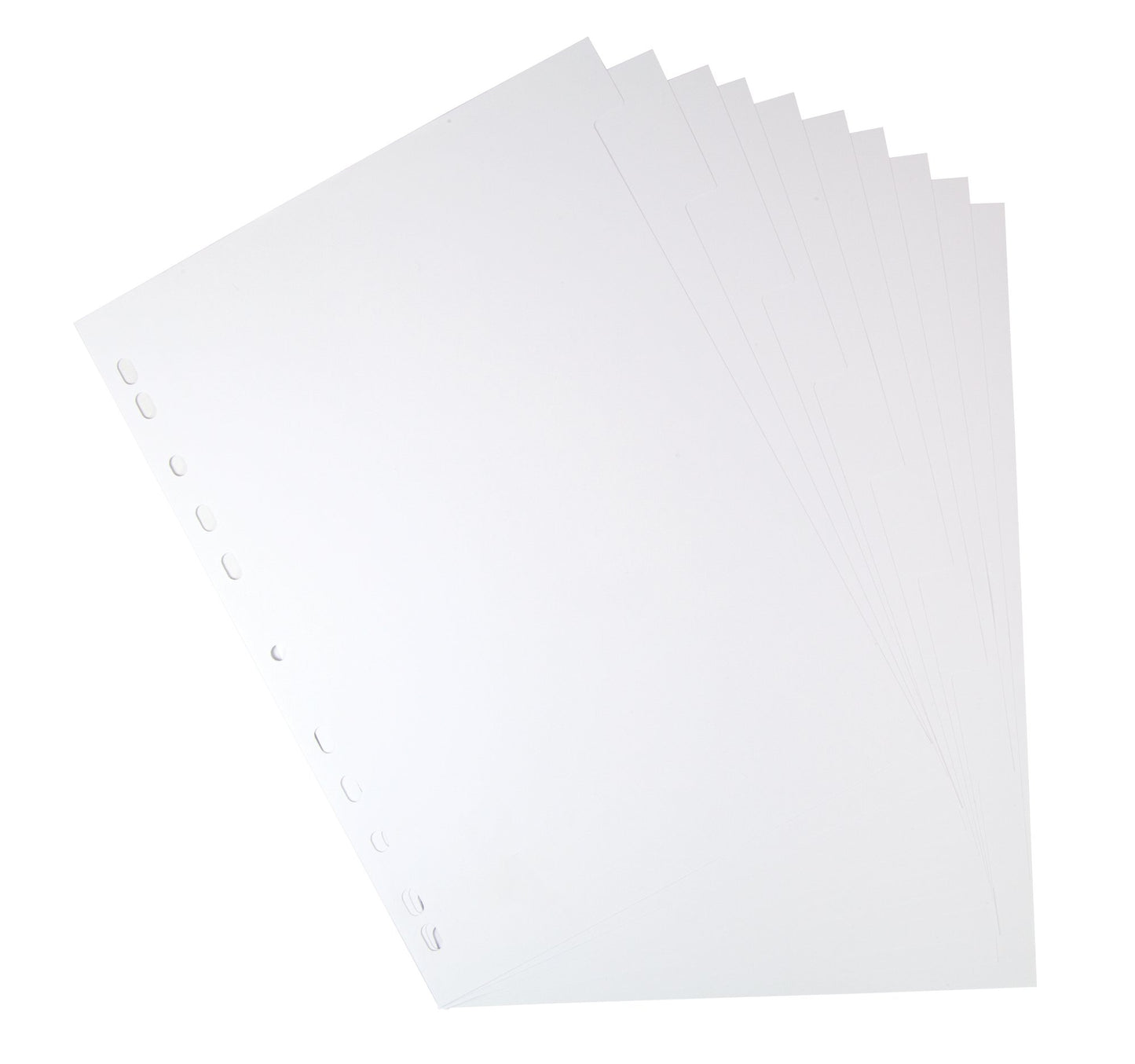 Elba Divider 10 Part A4 160gsm Card White 100204881