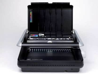 GBC CombBind C340 Manual Comb Binding Machine Dark Grey 4400420