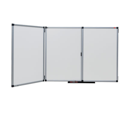 Nobo Confidential Lockable Magnetic Whiteboard Aluminium Frame 900x1200mm 31630514