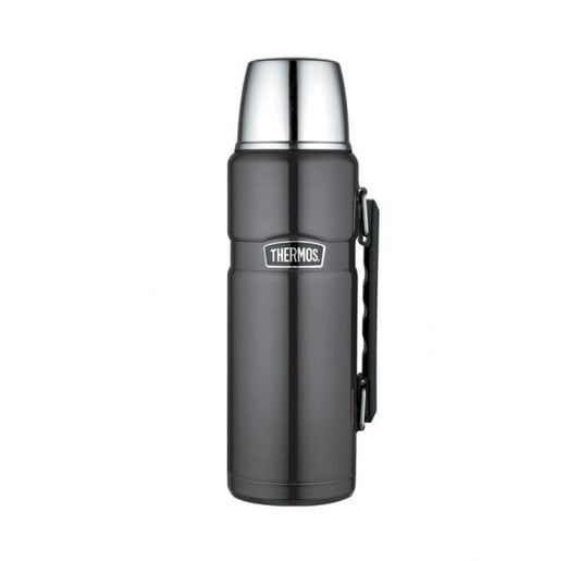 Thermos S/S Gun Metal Flask 1.2 Litre - NWT FM SOLUTIONS - YOUR CATERING WHOLESALER