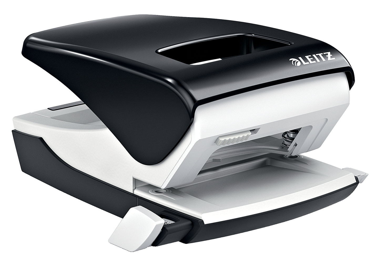 Leitz 5138 NeXXt 2 Hole Punch Metal 40 Sheet Black 51380095