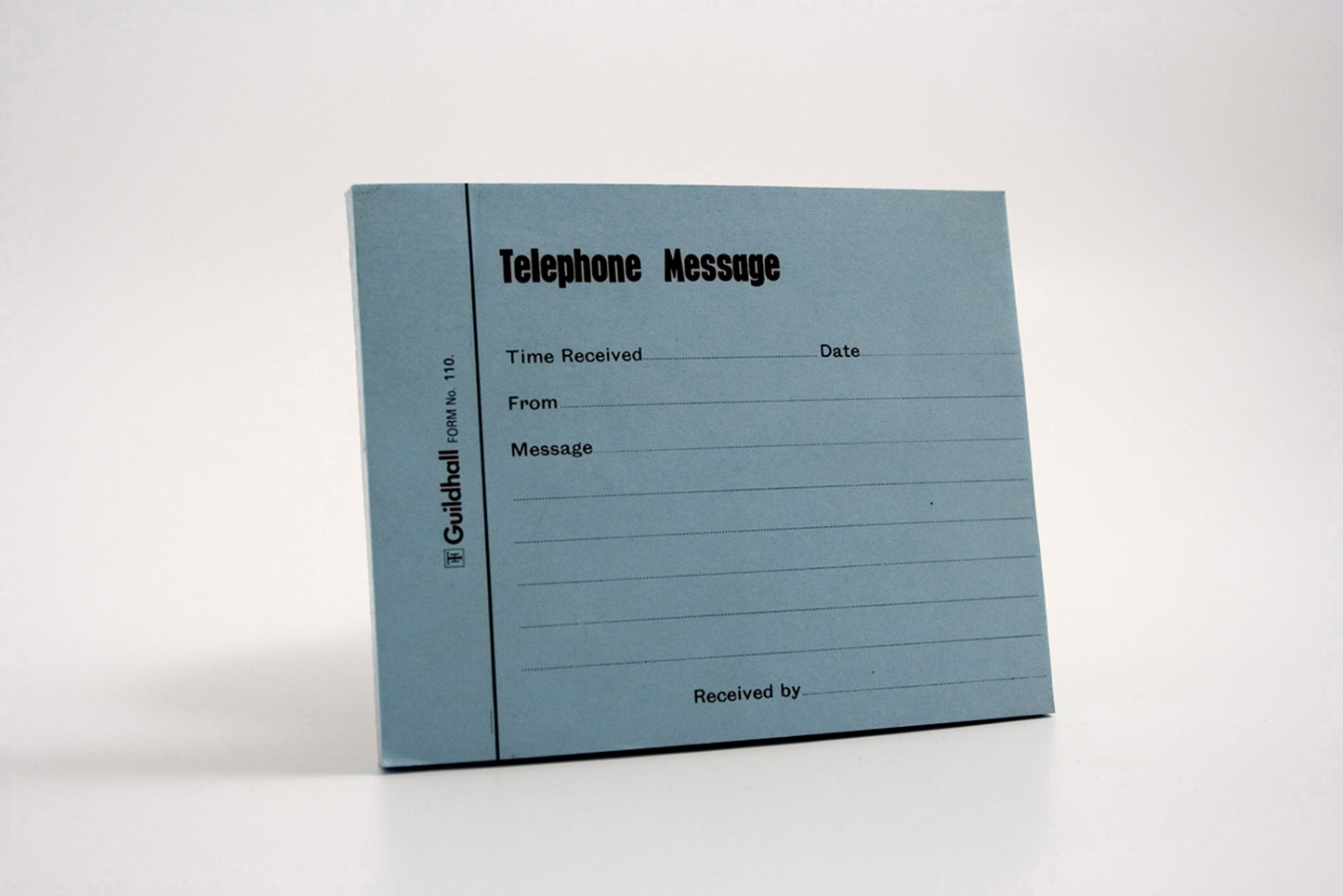 Guildhall Telephone Message Pad 101x127mm 100 Sheets Blue (Pack 5) - 110Z - NWT FM SOLUTIONS - YOUR CATERING WHOLESALER