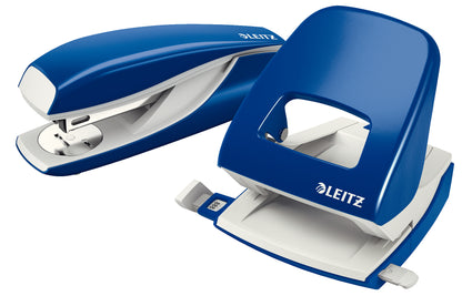 Leitz 5008 2 Hole Punch Metal 30 Sheet Blue 50080035