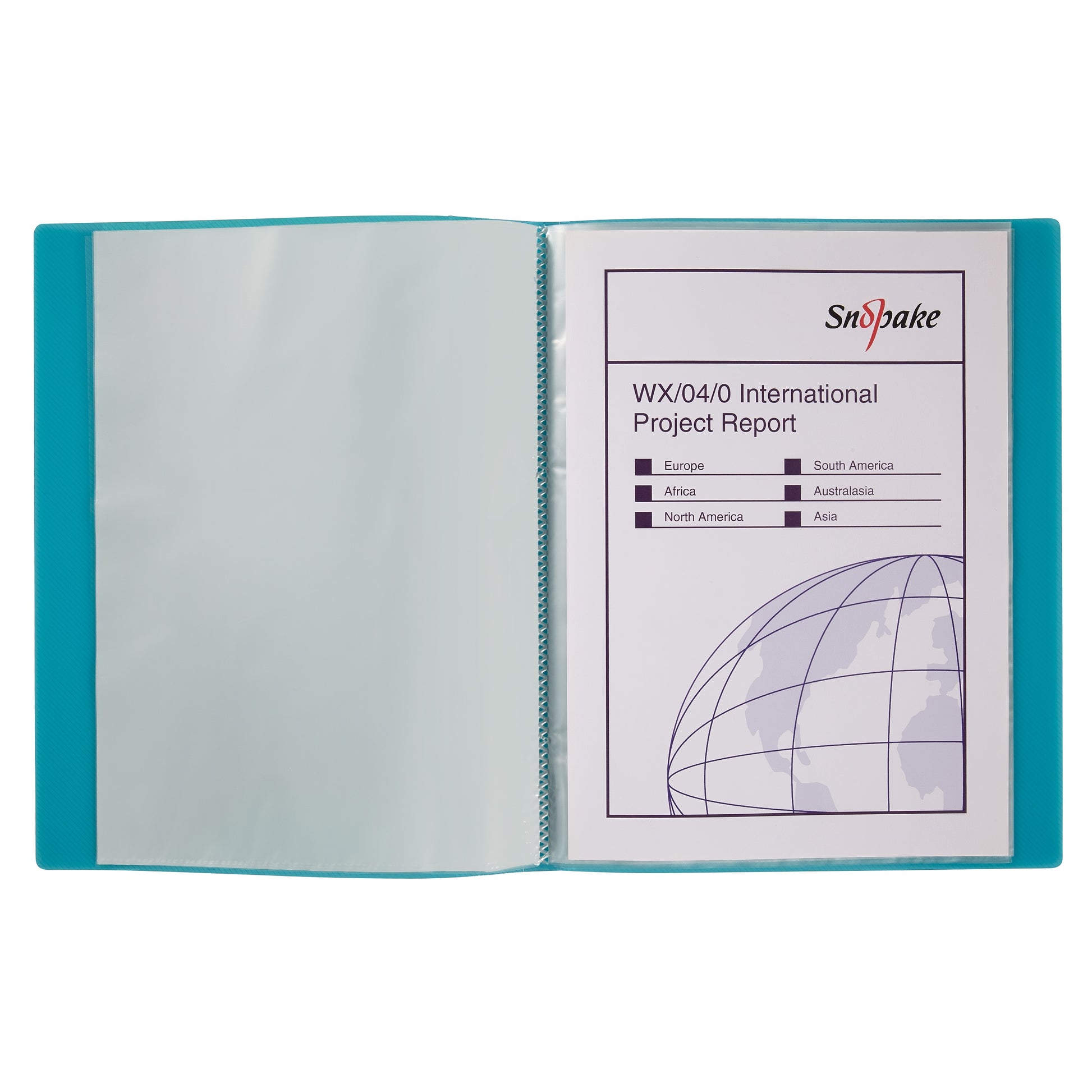 Snopake A4 Display Book 24 Pocket Electra Assorted Colours (Pack 10) - 12219 - NWT FM SOLUTIONS - YOUR CATERING WHOLESALER