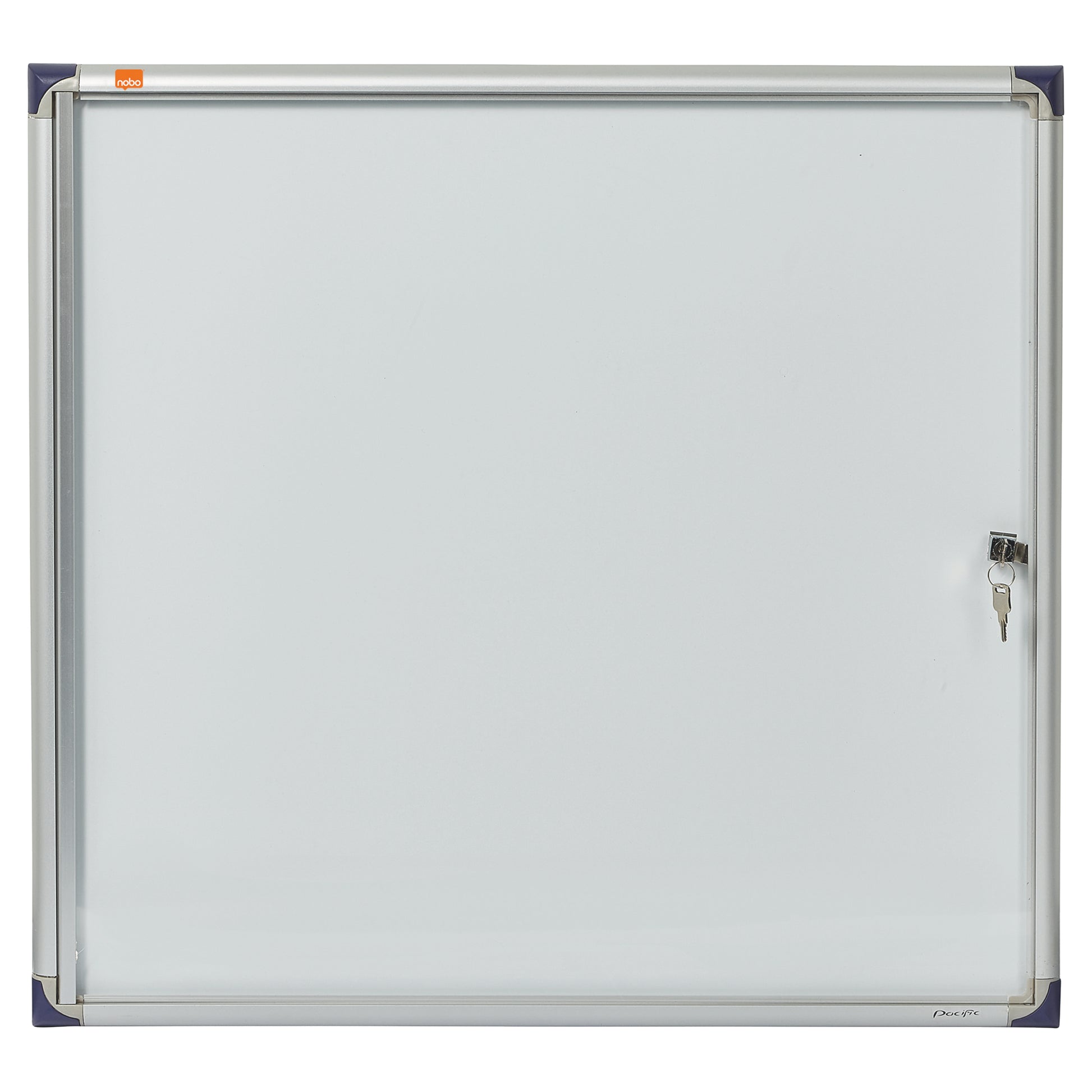 Nobo Extra Flat Magnetic Whiteboard Display Case Lockable 6 x A4 680x730mm 1900847 - NWT FM SOLUTIONS - YOUR CATERING WHOLESALER