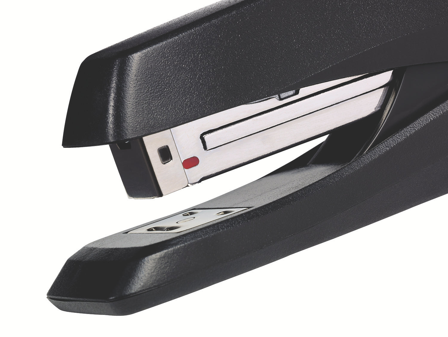 Rexel Ecodesk Half Strip Stapler Plastic 20 Sheet Black 2100029 - NWT FM SOLUTIONS - YOUR CATERING WHOLESALER