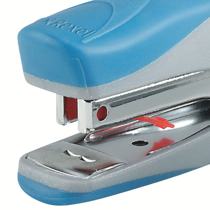 Rexel Bambi Mini Stapler Metal 12 Sheet Assorted Colours 2100154