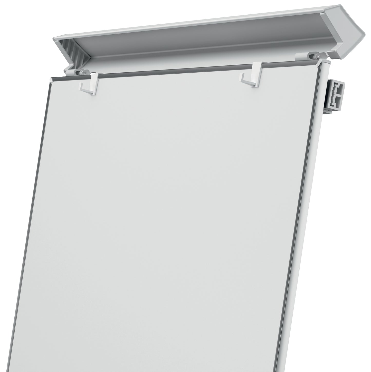 Nobo Barracuda Mobile Flipchart Easel Magnetic 745x690mm Grey 1902386