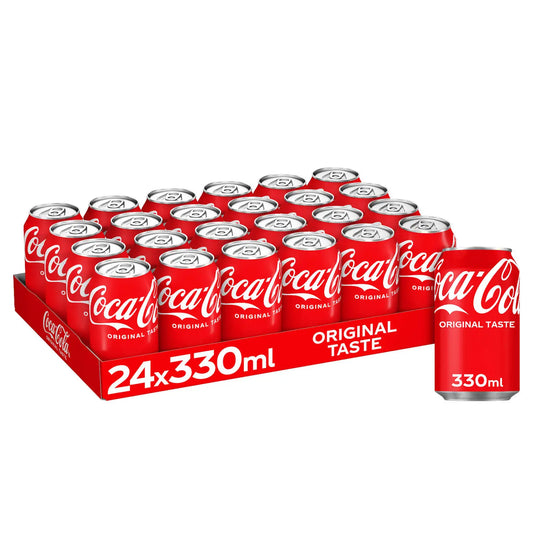 Coca Cola Cans 24x330ml - NWT FM SOLUTIONS - YOUR CATERING WHOLESALER