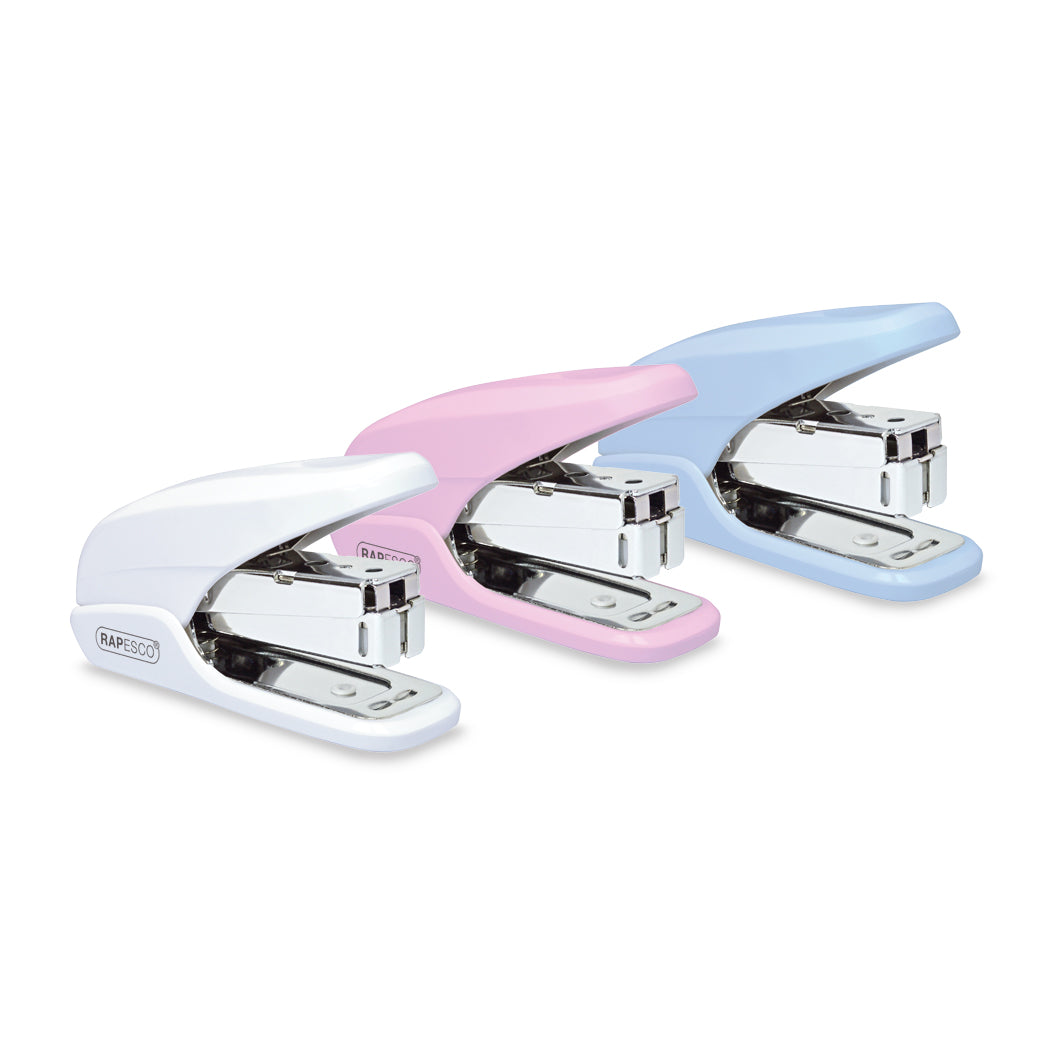 Rapesco X5 Mini Less Effort Stapler Plastic 20 Sheet White - 1310