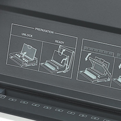 GBC MultiBind 420 Manual Comb and Wire Binding Machine Dark Grey 4400435