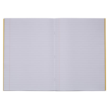 Rhino A4 Plus Exercise Book Yellow Ruled 80 page (Pack 50) VDU080-243