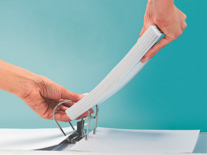 Leitz 180 Lever Arch File Polypropylene A4 80mm Spine Width White (Pack 10) 10101001