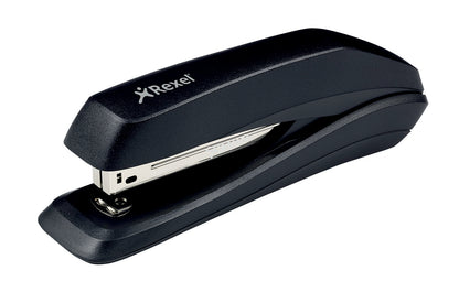 Rexel Ecodesk Full Strip Stapler Plastic 20 Sheet Black 2100026