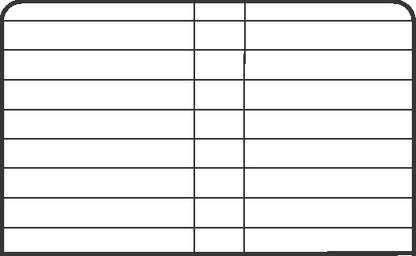 Chartwell Survey Field Book Weather Resistant 130x205mm Lined with 2 Red Centre Lines 160 Pages Yellow 2006Z