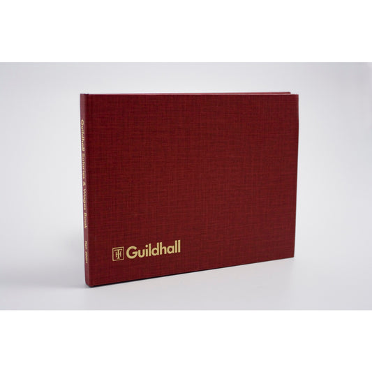 Goldline Wages Book 149x203mm 18 Employee 108 Pages Red - 202HZ - NWT FM SOLUTIONS - YOUR CATERING WHOLESALER