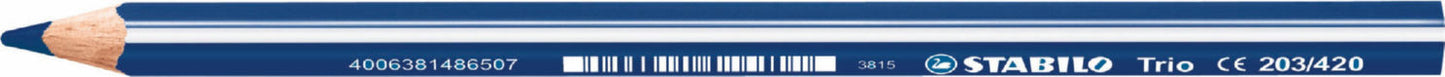 STABILO Trio Thick Colouring Pencil Assorted Colours (Pack 24) - 203/24-01