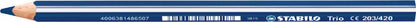 STABILO Trio Thick Colouring Pencil Assorted Colours (Pack 24) - 203/24-01