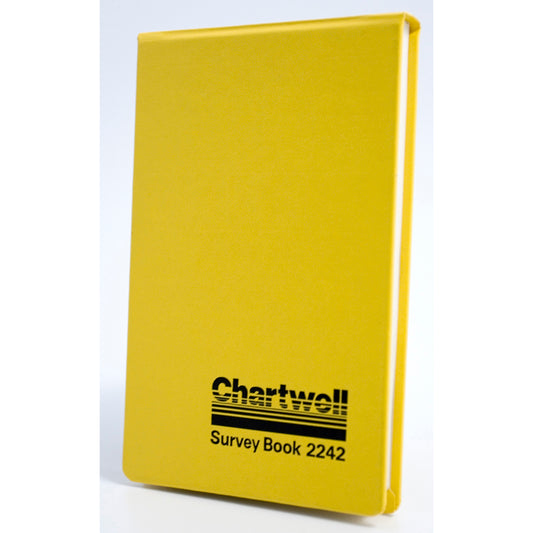 Chartwell Survey Dimension Book Weather Resistant 106x165mm Lined Numbered 1 Up Each Opening 160 Pages Yellow - 2242Z - NWT FM SOLUTIONS - YOUR CATERING WHOLESALER