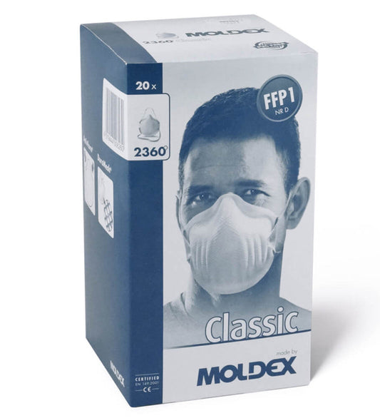 Moldex Dual Purpose Mask (2360) Pack 20's - NWT FM SOLUTIONS - YOUR CATERING WHOLESALER