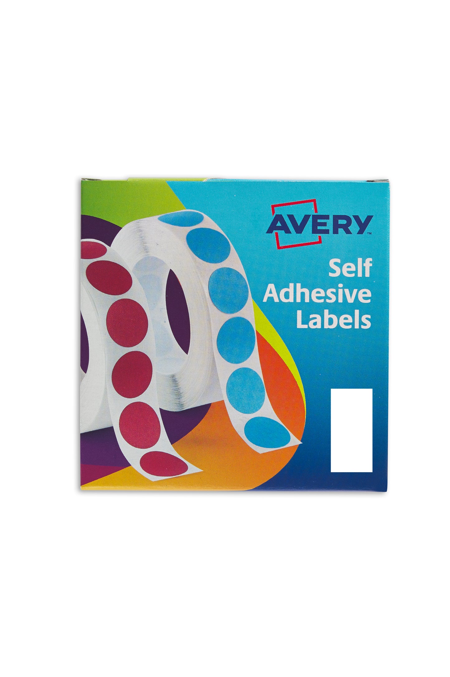 Avery Labels in Dispenser Rectangular 25x50mm White (Pack 400 Labels) 24-426 - NWT FM SOLUTIONS - YOUR CATERING WHOLESALER