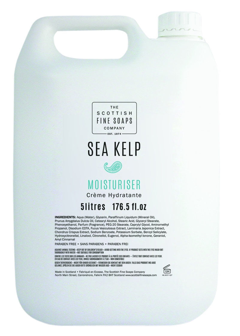 Sea Kelp Moisturiser 5 Litre - NWT FM SOLUTIONS - YOUR CATERING WHOLESALER