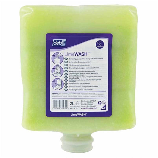 Deb Solopol Lime Wash 2 Litre Cartridge {LIM2L} - NWT FM SOLUTIONS - YOUR CATERING WHOLESALER