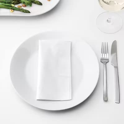 Bulky Soft Paper Lunch Napkins White 33cm x 33cm 100's