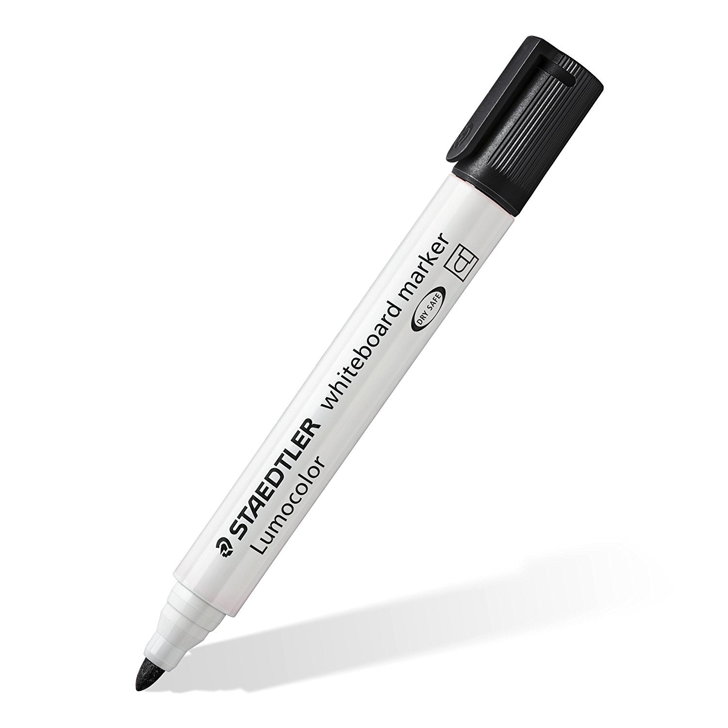 Staedtler Lumocolor Black Bullet Tip Whiteboard Markers 10's - NWT FM SOLUTIONS - YOUR CATERING WHOLESALER