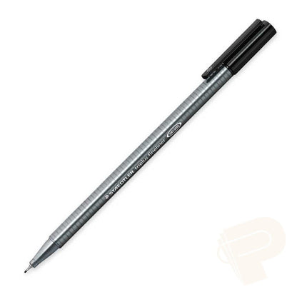 Staedtler Triplus Fineliner Black 0.3mm Line 10's - NWT FM SOLUTIONS - YOUR CATERING WHOLESALER