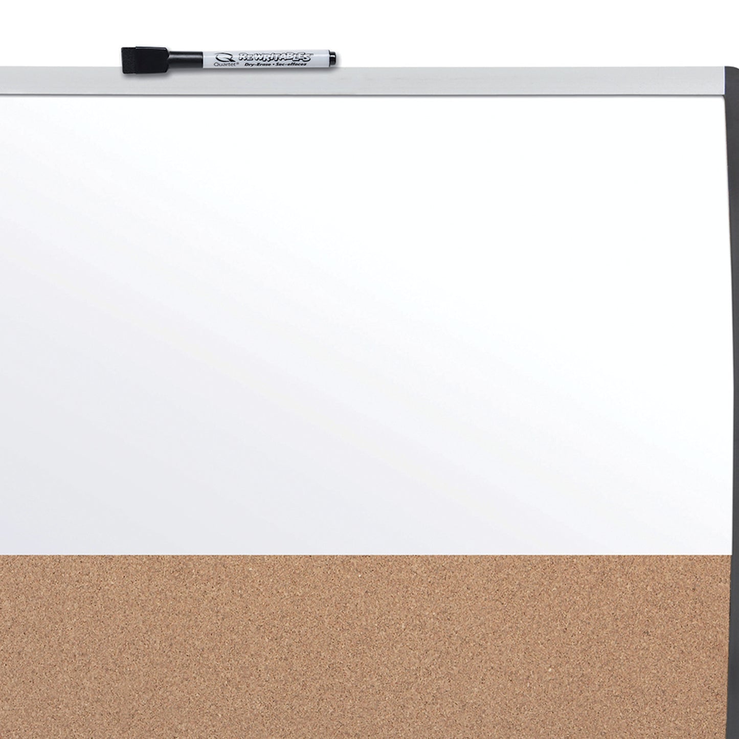 Nobo Combination Board Cork/Magnetic Whiteboard Arched Frame 585x430mm 1903810