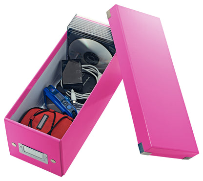 Leitz Click & Store CD Storage Box Pink 60410023