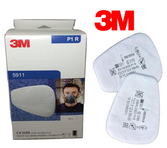 3M 5911 P1 R Particulate Filter (Pair) - NWT FM SOLUTIONS - YOUR CATERING WHOLESALER