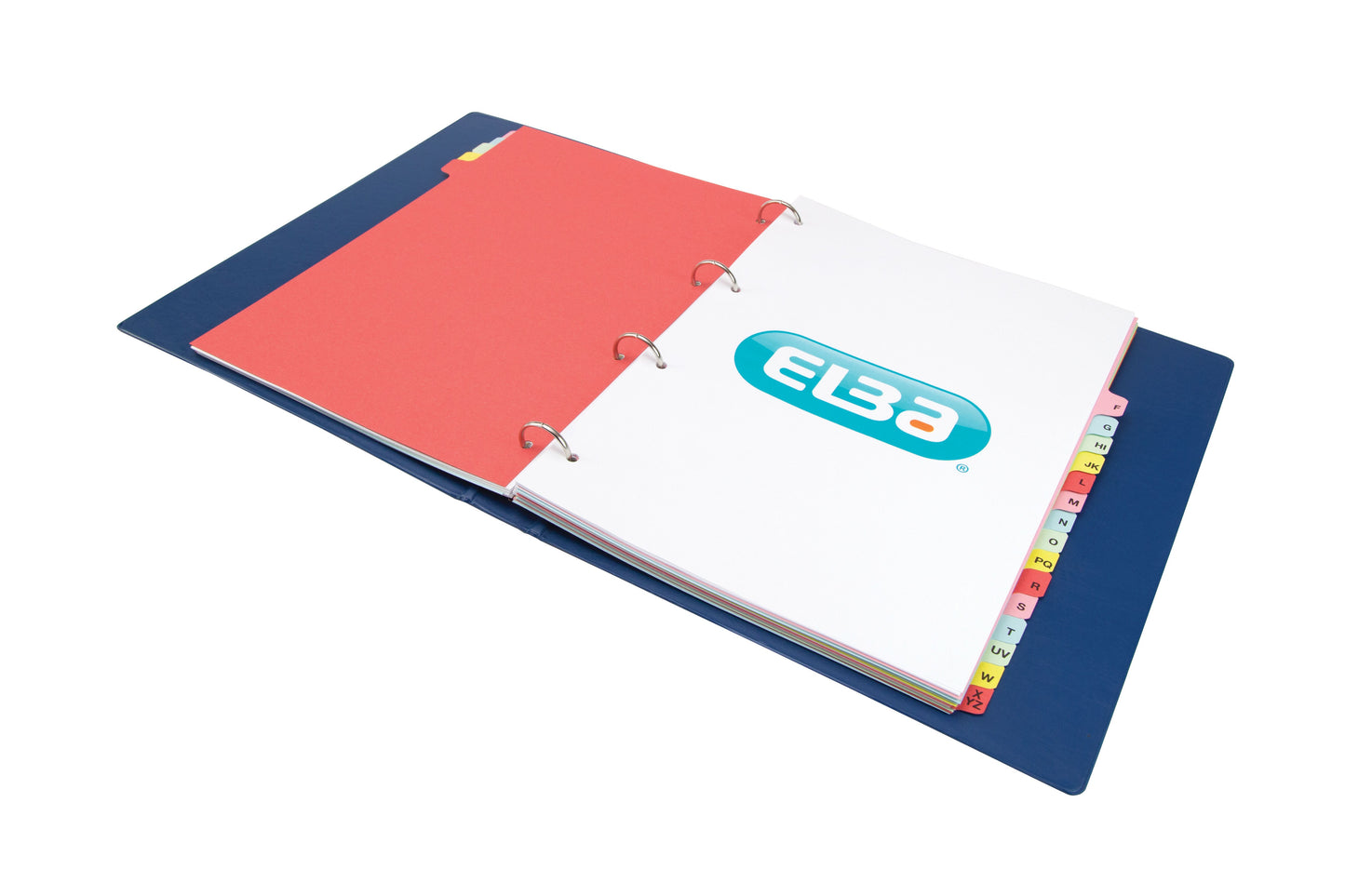 Elba Indices A4 A-Z 20 Part Coloured Card 400021450