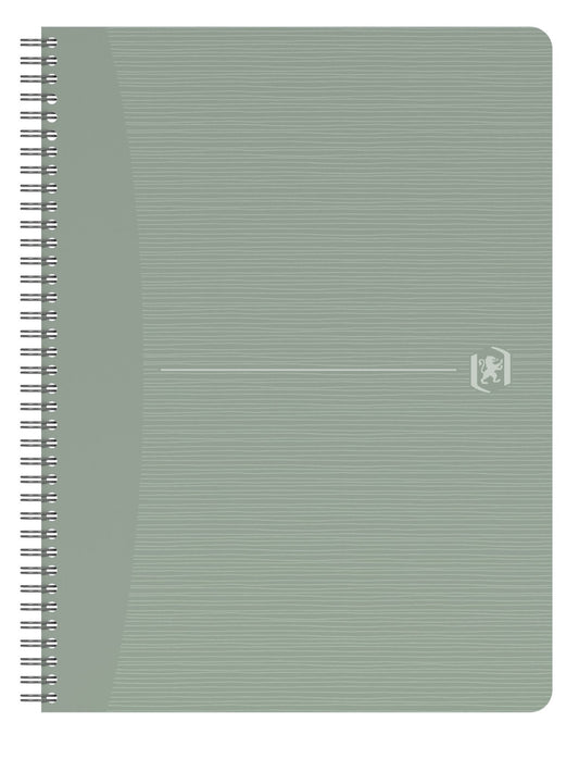 Oxford Office Wirebound Notebook My Rec Up A4 Ruled 180 Pages Green 400166099 - NWT FM SOLUTIONS - YOUR CATERING WHOLESALER