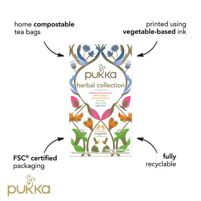 Pukka Tea Herbal Collection Envelopes 20's
