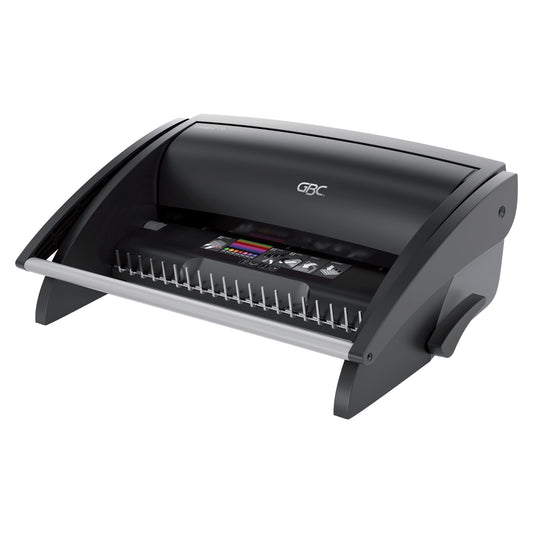 GBC CombBind C110 Manual Comb Binding Machine Black 4401844 - NWT FM SOLUTIONS - YOUR CATERING WHOLESALER