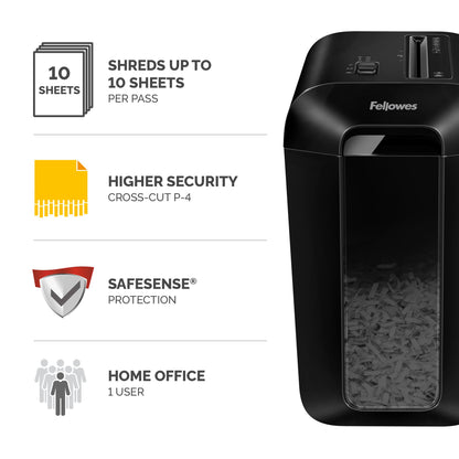 Fellowes Powershred LX65 Cross Cut Shredder - 4400601