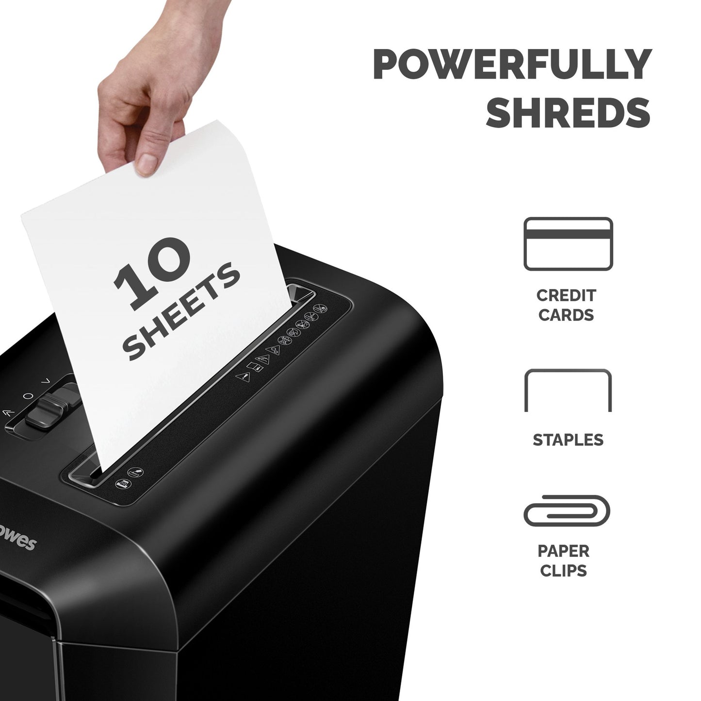 Fellowes Powershred LX65 Cross Cut Shredder - 4400601