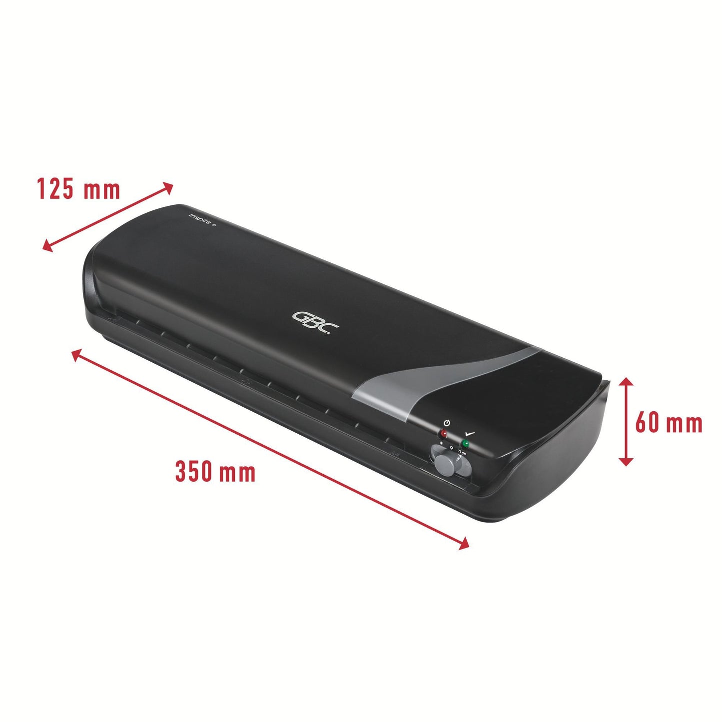 GBC Inspire Plus A4 Laminator Black 4402075