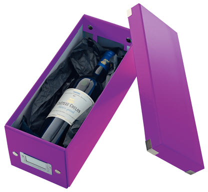 Leitz Click & Store CD Storage Box Purple 60410062