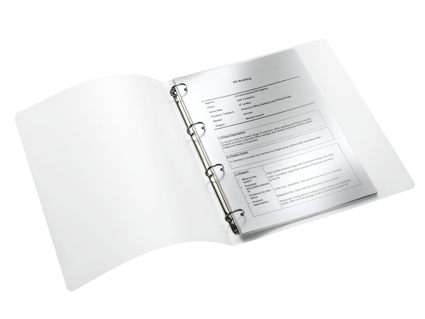 Leitz WOW Ring Binder Polypropylene 4 O-Ring A4 25mm Rings Purple (Pack 10) 42580062