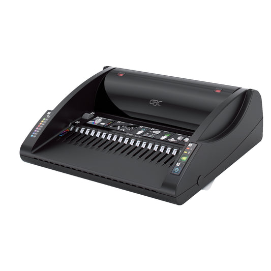 GBC CombBind C200E Electric Comb Binding Machine Dark Grey 7101045UK - NWT FM SOLUTIONS - YOUR CATERING WHOLESALER