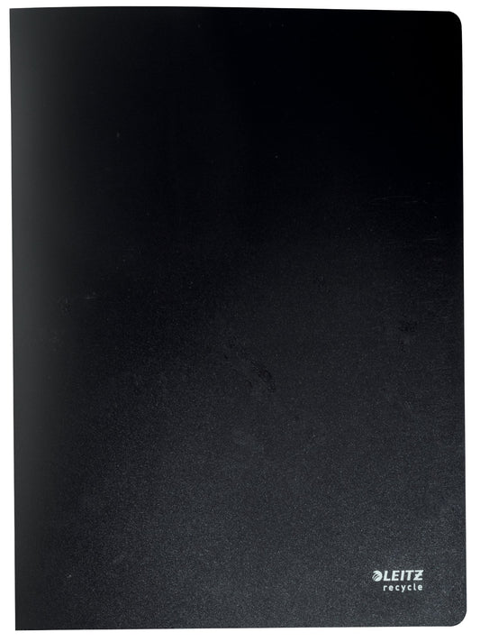 Leitz Recycle Polypropylene Display Book 40 Pockets A4 Black 46770095 - NWT FM SOLUTIONS - YOUR CATERING WHOLESALER